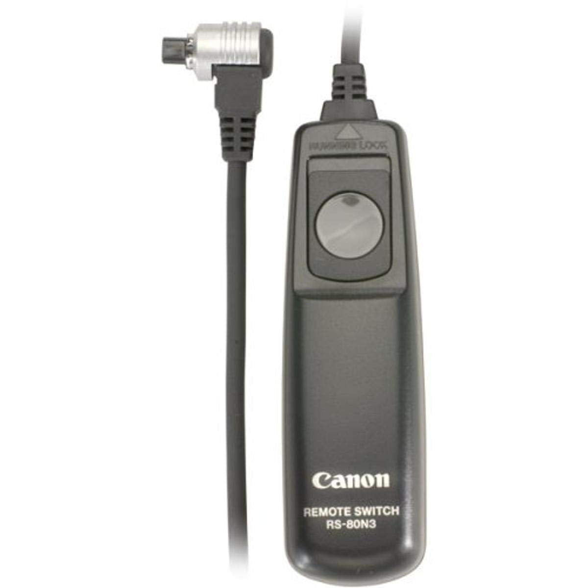 Canon RS 80N3 Remote Switch for EOS 1V/1VHS, EOS 3, EOS D2000, D30, D60, 1D, 1Ds, EOS 1D Mark II,III, EOS 1Ds Mark II,III, EOS 10D, 20D, 30D,40D, 50D, 5D
