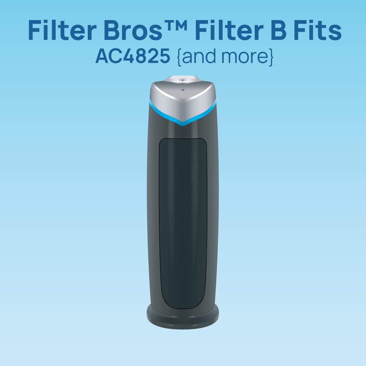 Filter Bros Carbon Filter B 4Pack Replacement Fits Germguardian Ac4825 Ac4900Ca