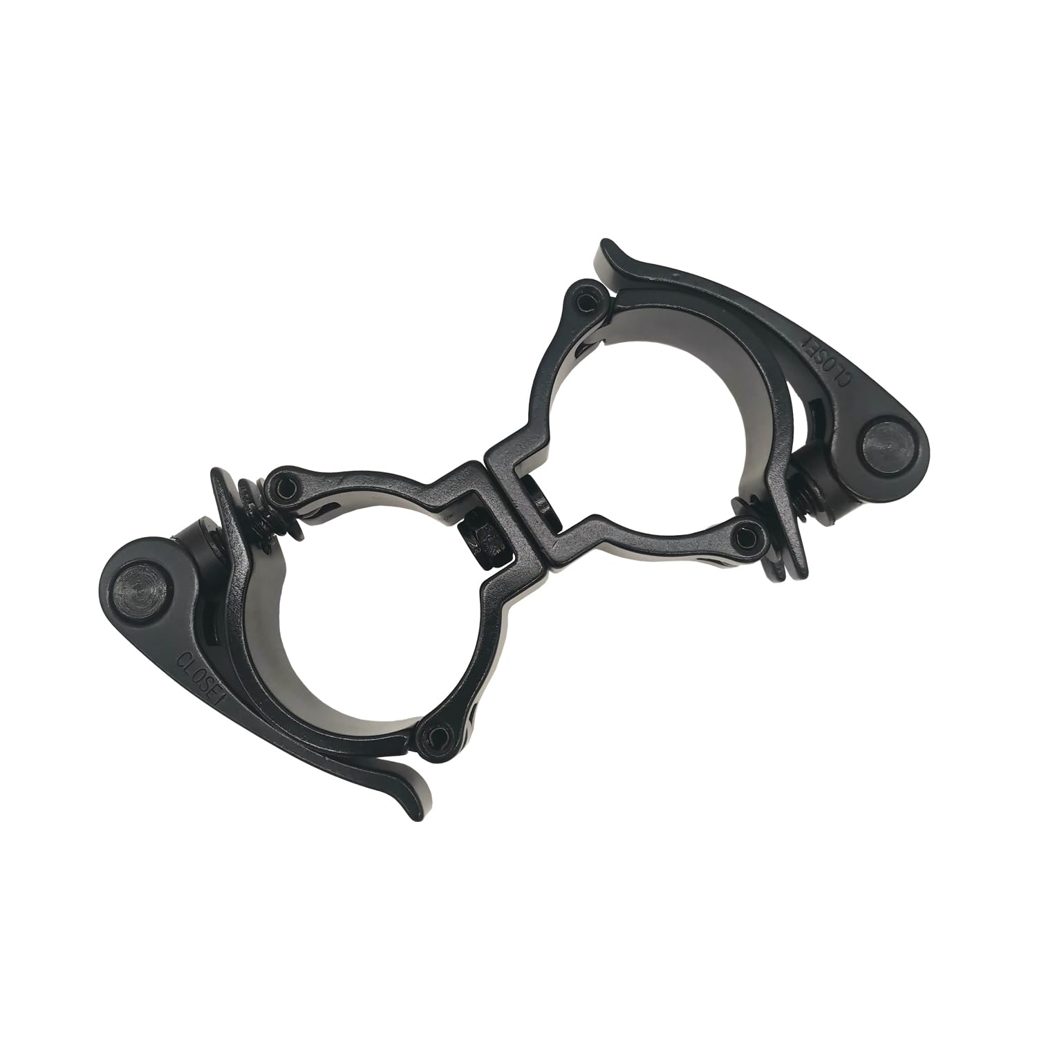 Lighting Truss Swivel Coupler Clamp Fit F34 1.88 2 Inch Pipe Heavy Duty Aluminum Alloy 220 Lbs For Dj Stage Lighting Quick Relea