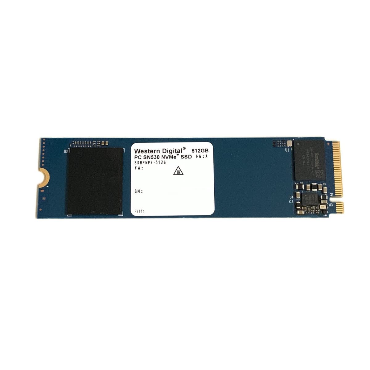 Western Digital Wd 512Gb Ssd Pc Sn530 M.2 2280 Pcie Gen3 X4 Nvme Sdbpnpz 512G Solid State Drive For Dell Hp Lenovo Laptop Deskto