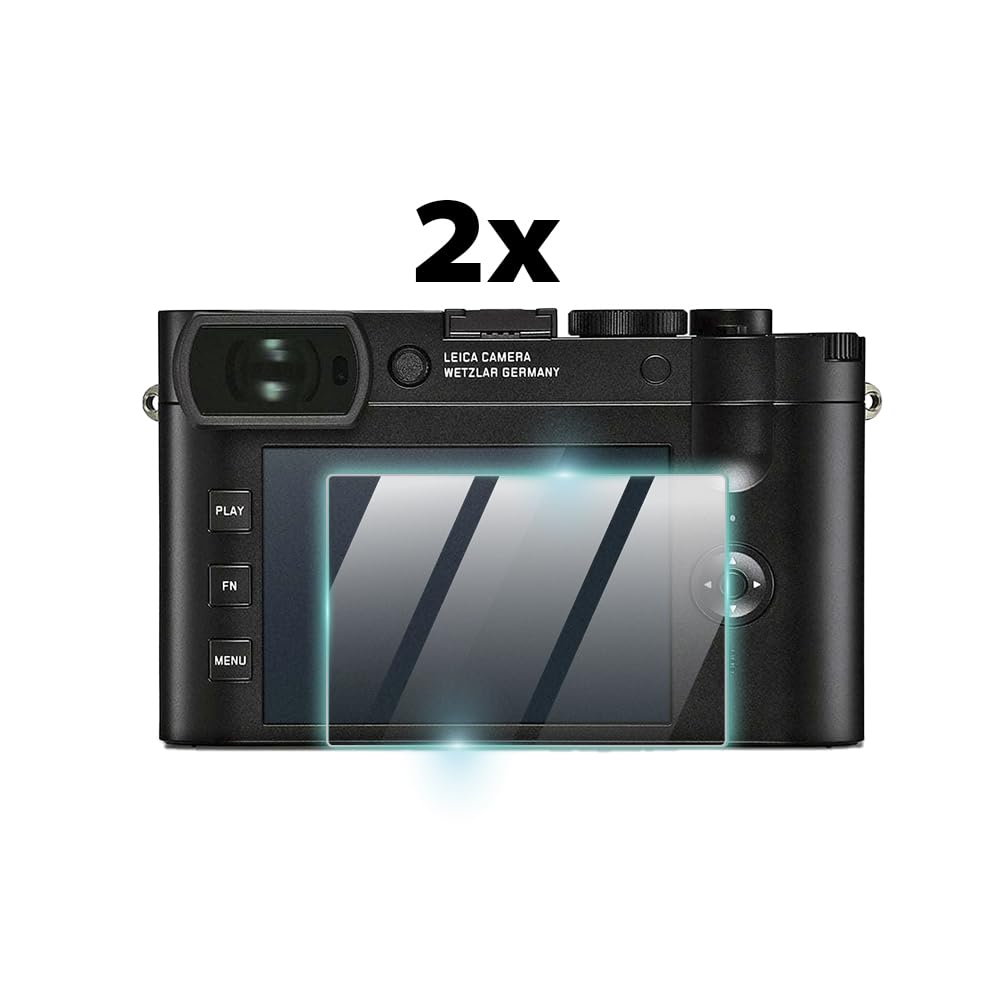 Ipg Proactive For Leica Q2 Camera Display (2 Units) 9H Hardness Screen Protector Nano Ceramic Film Ultra Responsive High Clarity