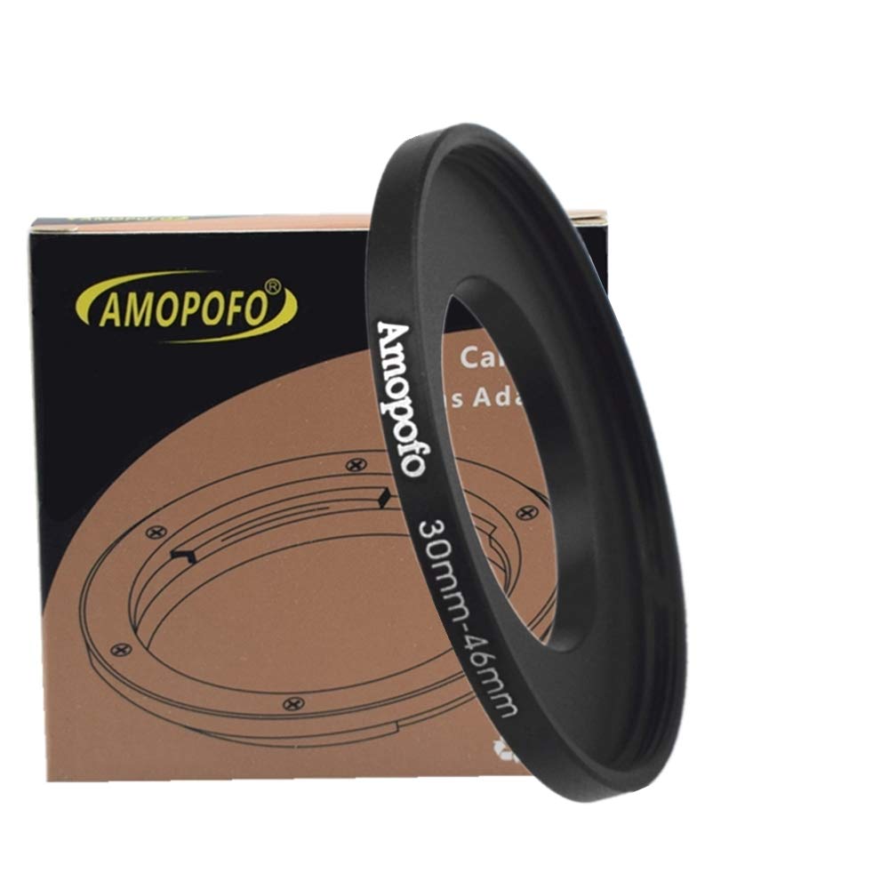 30Mm To 46Mm Camera Filters Ring Compatible All 30Mm Camera Lenses Or 46Mm Uv Cpl Filter Accessory,30 46Mm Camera Step Up Ring