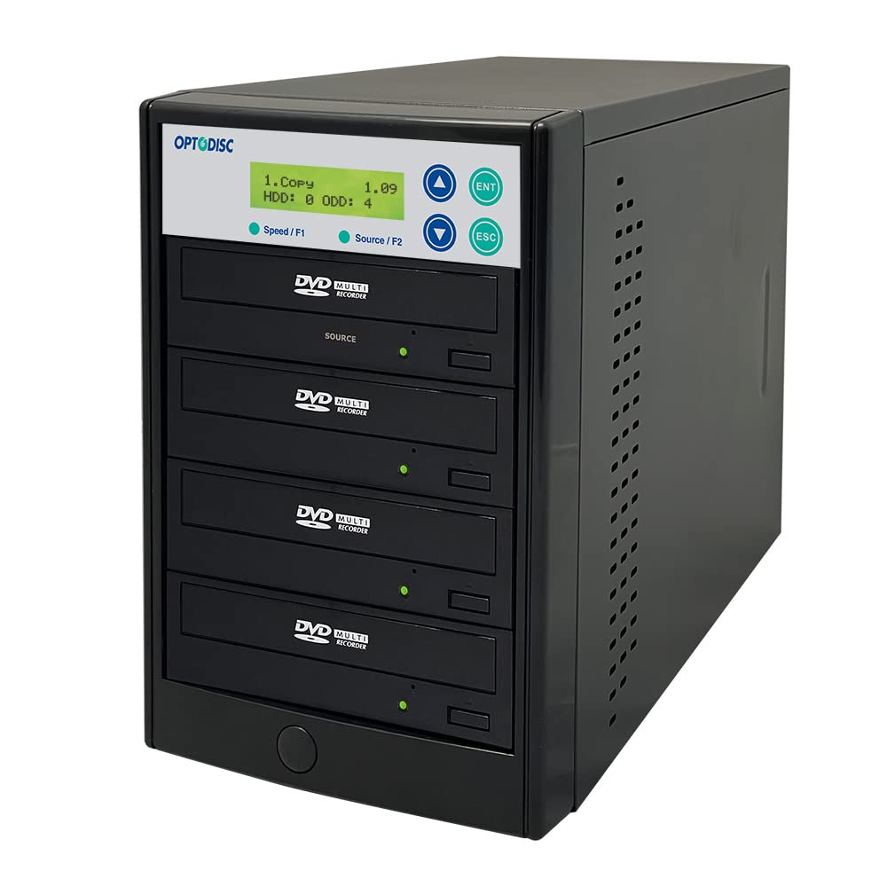 Optodisc 1 To 3 24X Burner M Disc Support Cd Dvd Duplicator   Standalone Copier Duplication Tower Opto S3T Dvd Bk