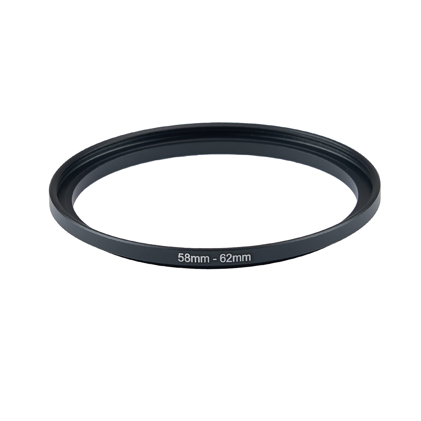 58Mm To 62Mm Camera Filter Ring Step Up Ring Filter Adapter 58Mm To 62Mm Metal Step Up Ring For All Brands 62Mm Uv Nd Cpl Filter