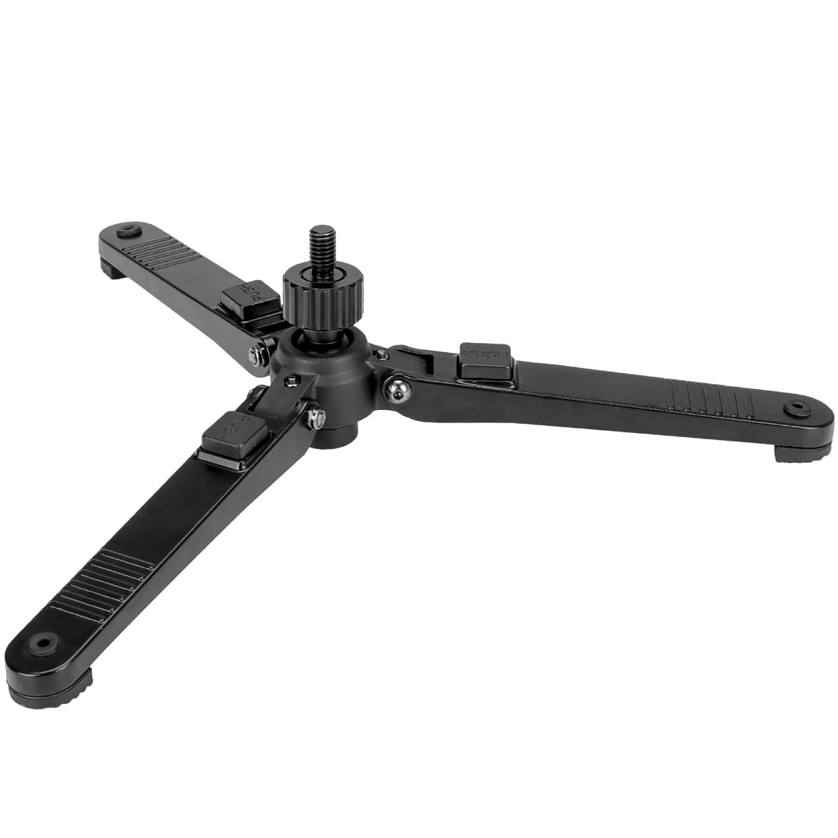Koolehaoda Mini Tripod,Universal 3 Legs Monopod Base Stand Unipod Support With 3/8' Screw For Monopods Ballhead   Km3