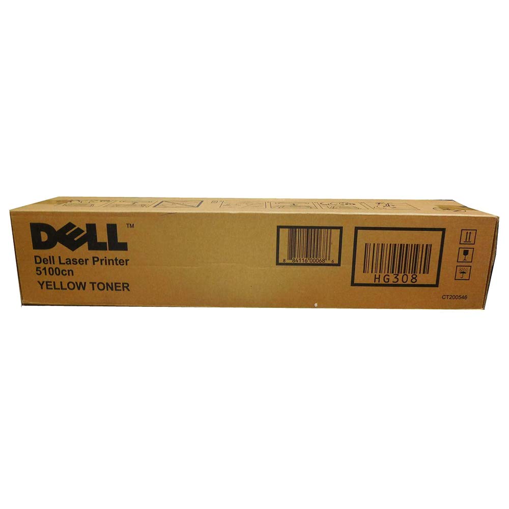 Dell HG308 OEM Toner   5100CN Yellow Toner (OEM# 310 5808) (8000 Yield) OEM