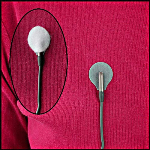 Rycote 065105 Undercover And Stickier For Lavalier Microphone   Grey (Pack Of 100)