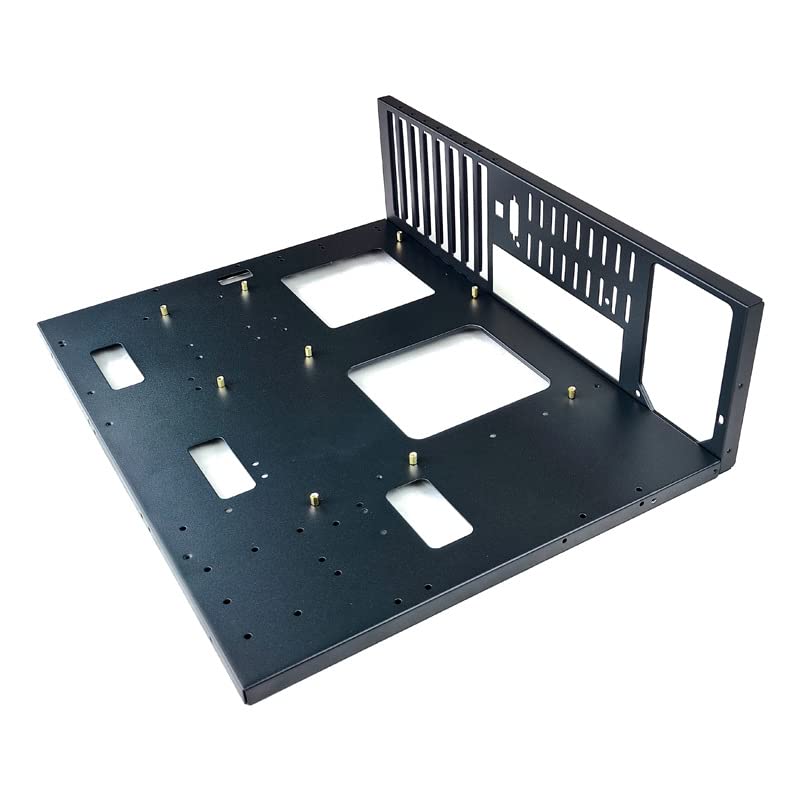 Alamengda Diy Gaming Computer Case, Atx Open Chassis Case Rack For E Atx/Atx/M Atx/Itx Motherboards, Widely Body Heat Dissipatio