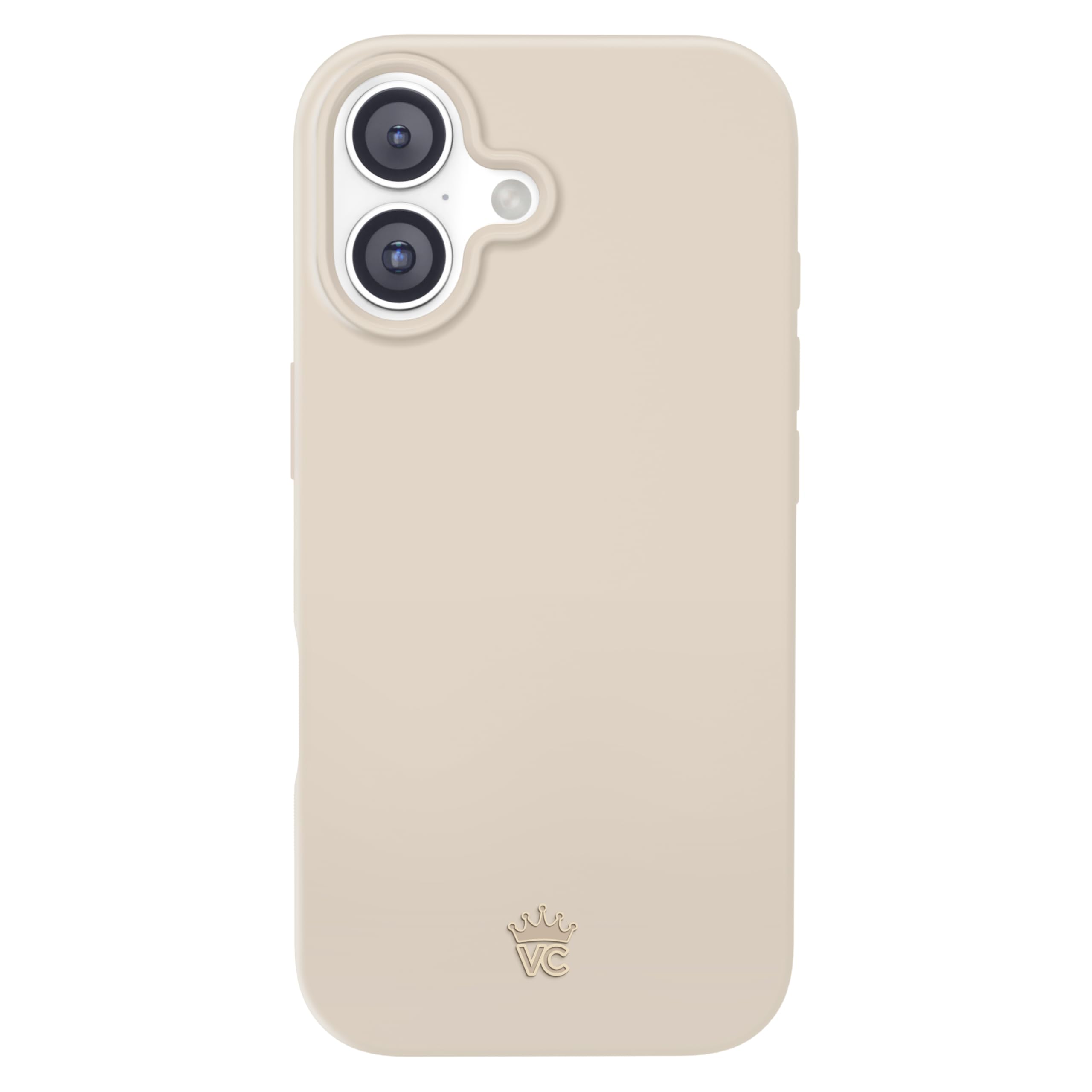 VELVET CAVIAR Case for iPhone 17 | Compatible with MagSafe | 10ft Drop Tested | Smooth SatinShield Finish | Sand Stone