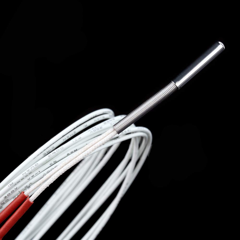1Piece 3D Printer 500? Thermistor T D500 M3X15Mm Cylindrical High Temperature Sensor 500? K500 Thermocouple Sensor Compatible Wi