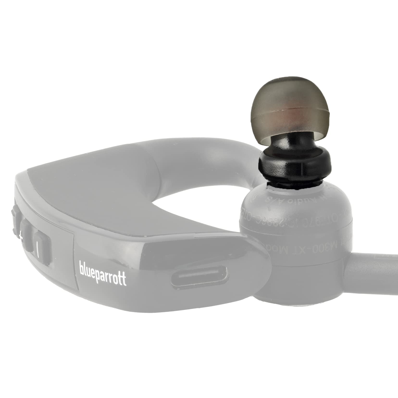 Chockalotta Eartip Adapter Compatible With Blue Parrot M300 Xt/Jabra Perform 45 / Jabra Talk 65 Headsets (Includes Adapter + Set Of Multi Size Premium Silicone Eartips)