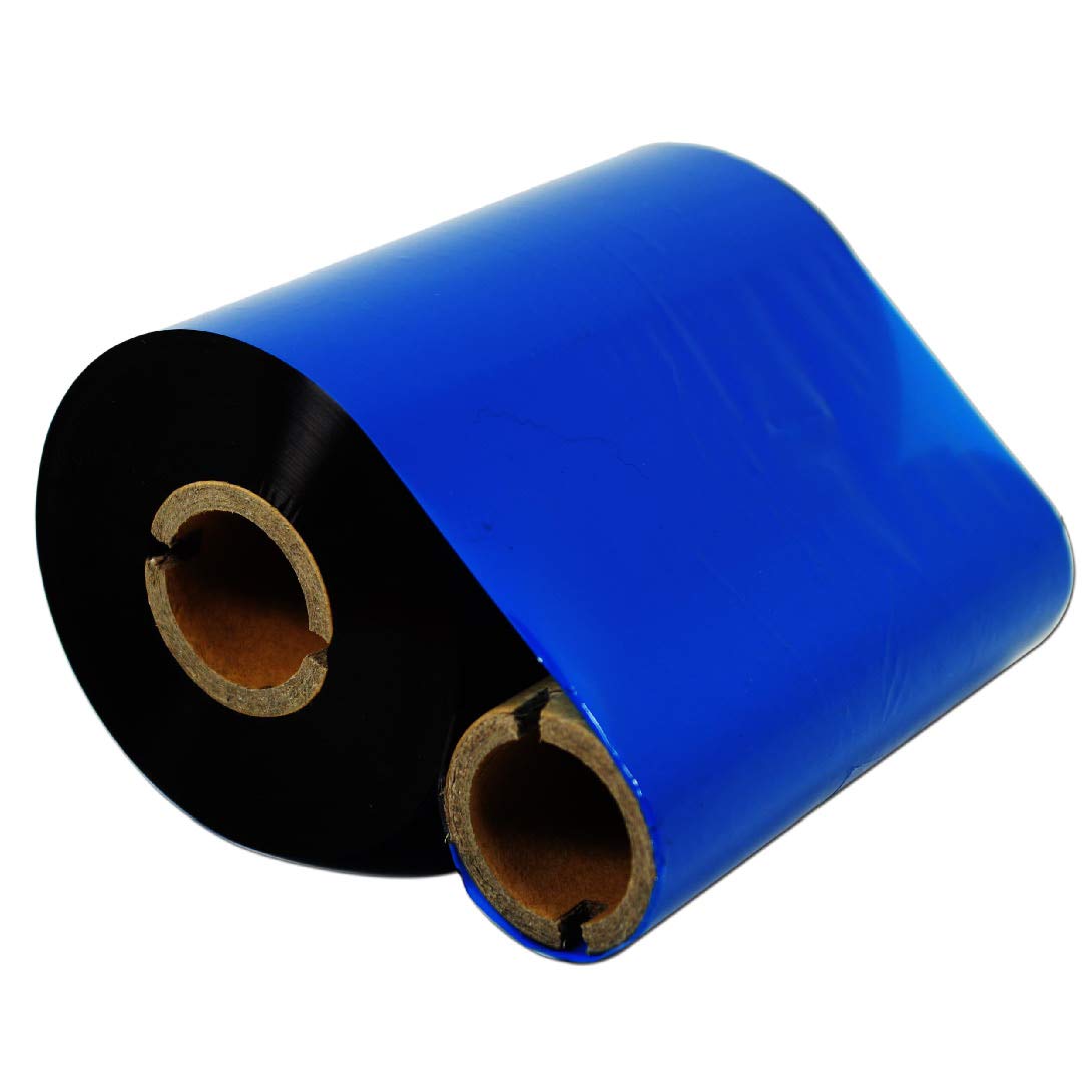 Defmate 4.33'' X1476' (110Mmx450M) Thermal Transfer Ribbon Ink Outside Wax Ribbons Resin Enhanced Wax For Zebra Gk420D Sm4 Zt410