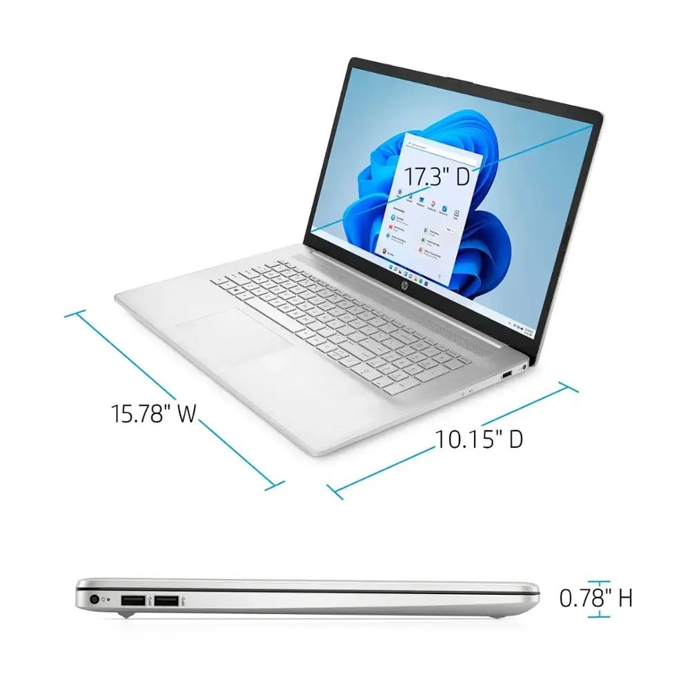 Hp 17.3'' Laptop, Intel I5-1135G7 Processor, 32Gb Ram, 1Tb Ssd, Ips Full Hd Display, Hdmi, Usb-Type C, Intel Iris Xe Graphics, W