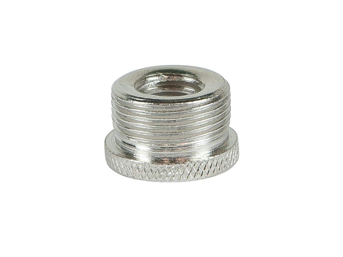 Monoprice 602000 Screw Thread Adapter For Microphone Stand (5/8 Male To 3/8 Female), Silver