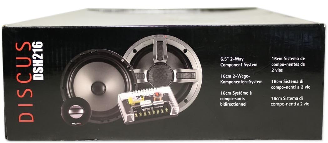 Mb Quart Discus Dsh216 6.5' 2 Way Component Speaker System
