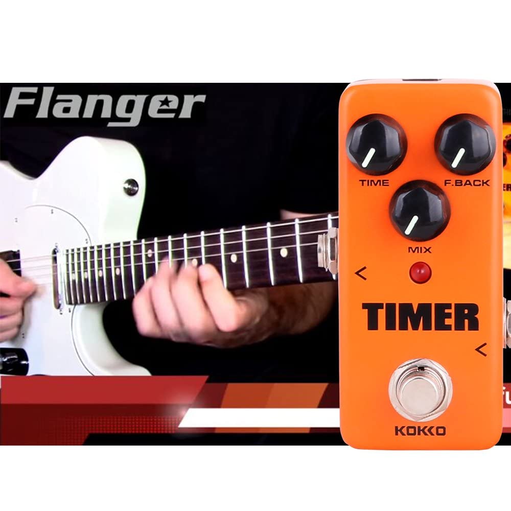 Guitar Mini Effects Pedal Timer   Digital Delay Effect Sound Processor Portable Accessory For Guitar And Bass, Exclude Power Ada