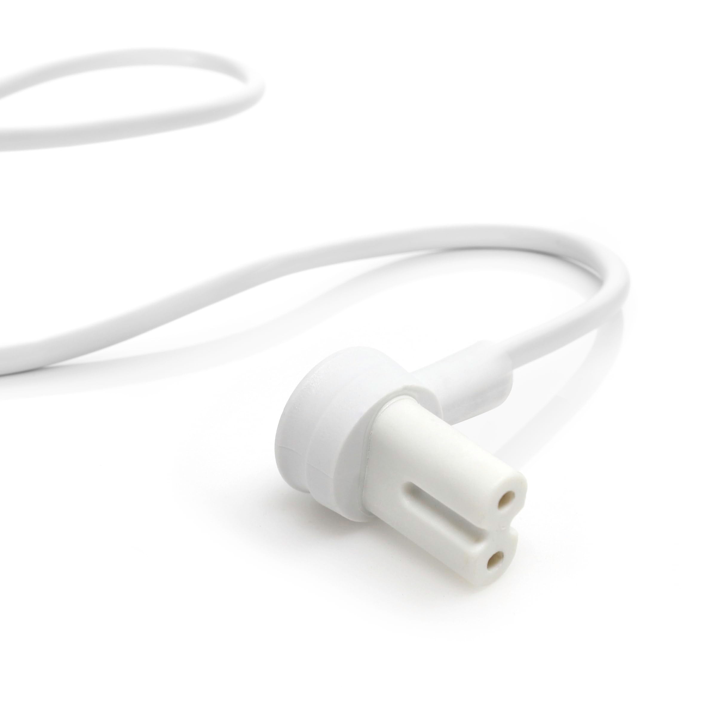 Vebner Extra Short Power Cord Compatible With Sonos Era 100 And Era 300 Speakers (White   19.5 Inches)