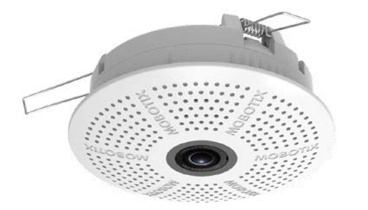 Mobotix Mx C26B Au 6D016 Hemispheric Ip Indoor Camera With Audio, 6 Mp Resolution, Moon Light Sensor, Professional Software, Vid