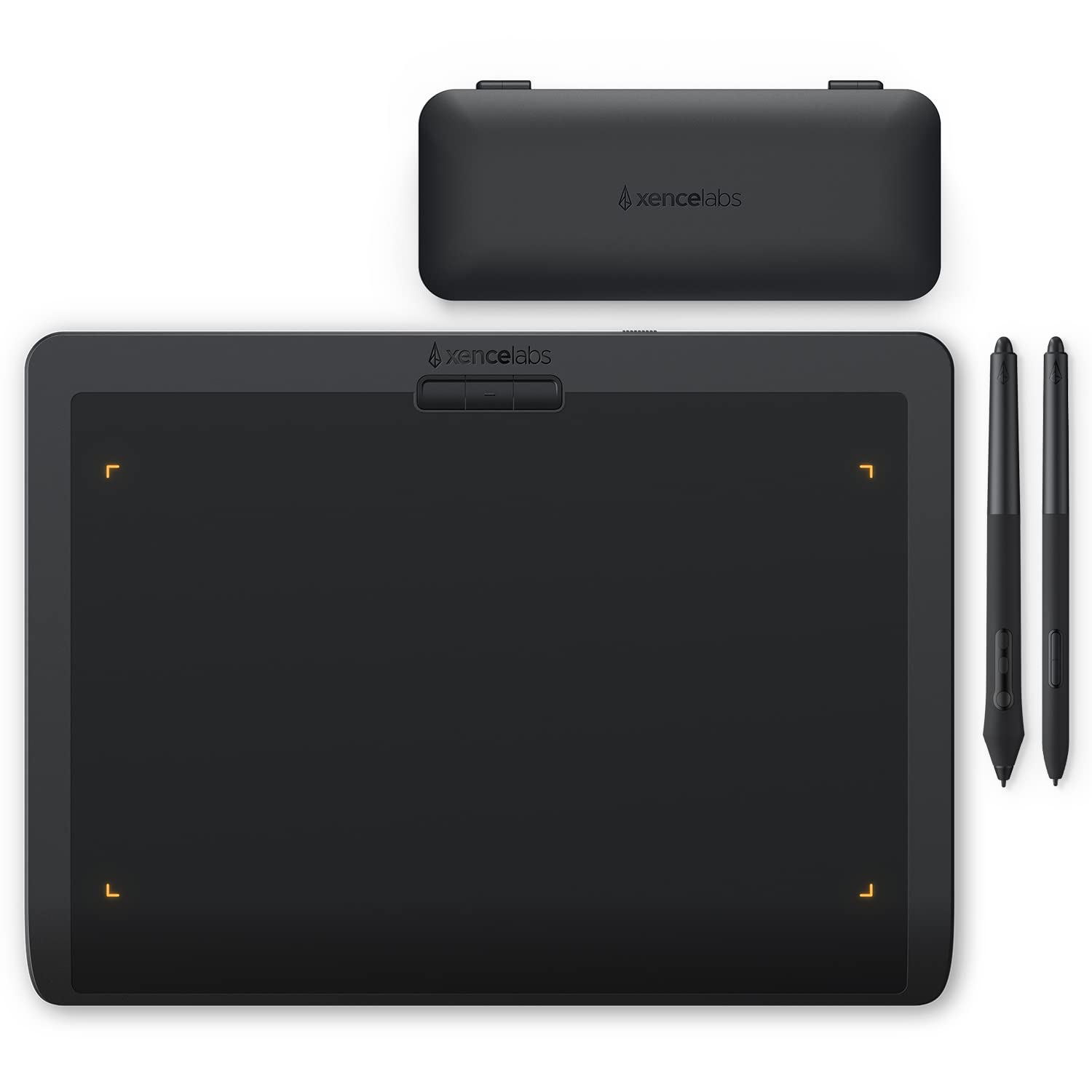Xencelabs, Graphic Tablet Medium, Wireless Drawing Tablet With 2 Battery Free Digital Pen, Tilt Support Stylus With 8192 Levels 