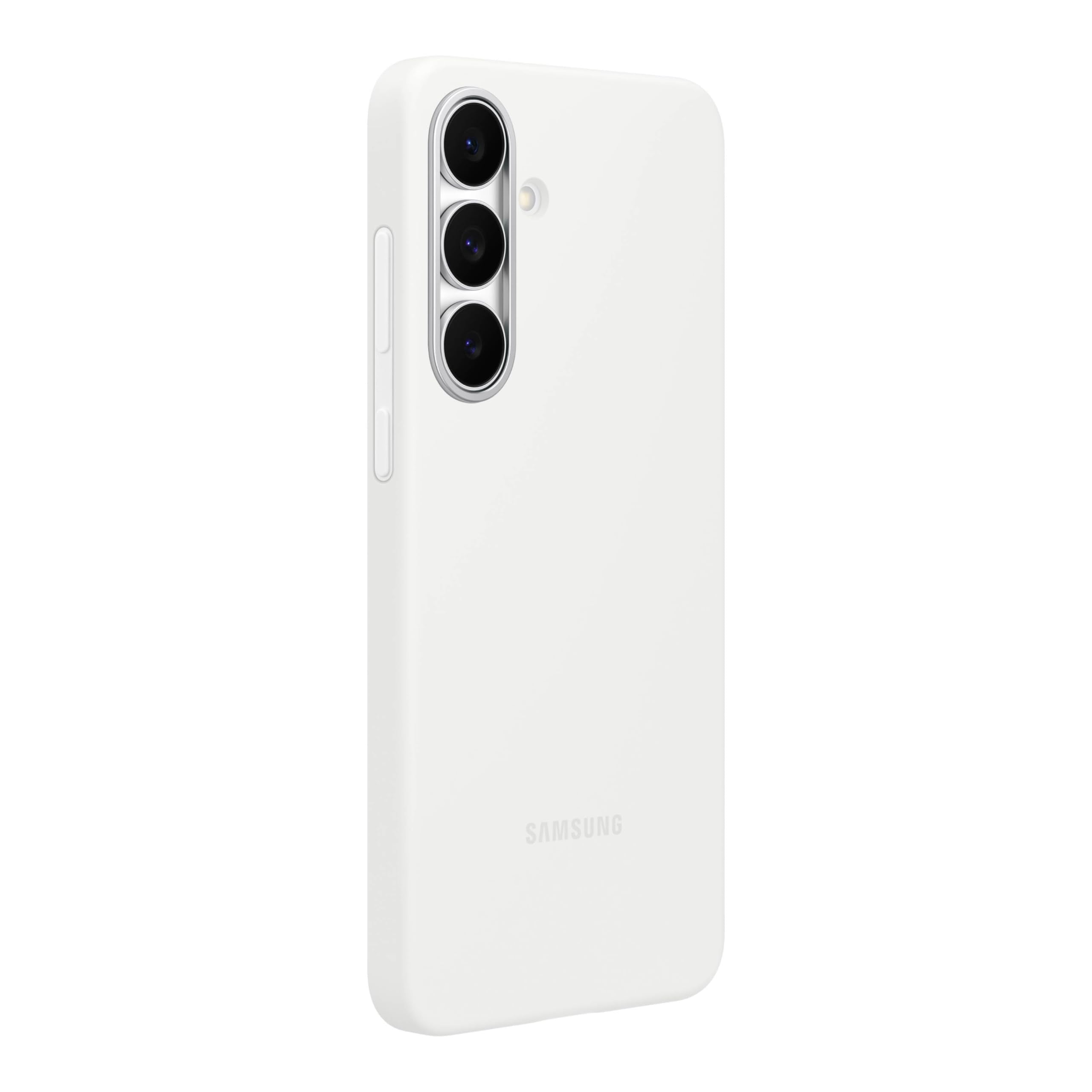 Samsung Galaxy S25 Fe Silicone Phone Case, Protective, Functional, Comfortable, Colorful, Easy To Hold, Us Version, White