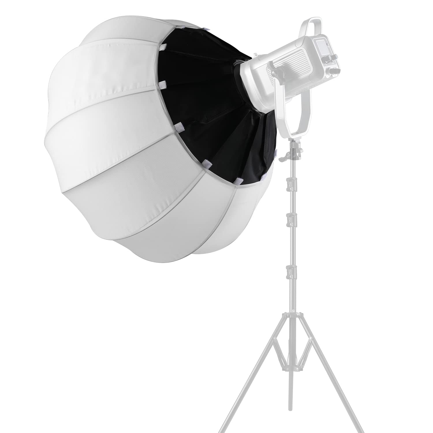 Gvm Lantern Softbox Soft Light Modifier, 26Inch, Quick Setup Quick Folding Gvm Light Upgraded For Gvm Sd80D P80S Sd300D Sd200D S
