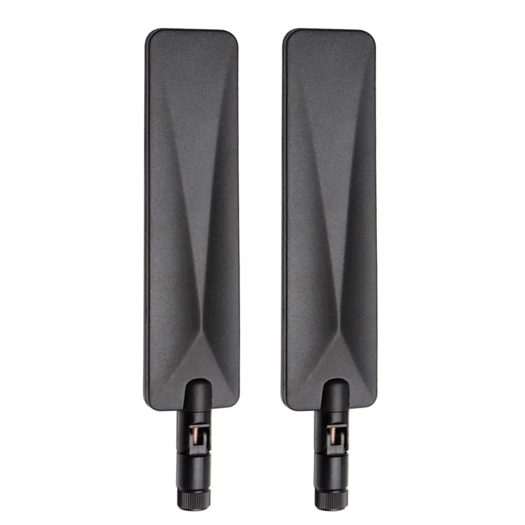 Bingfu 4G Lte Antenna 9Dbi Sma Male Cellular Antenna (2 Pack) Compatible With 4G Lte Wireless Cpe Router Hotspot Cellular Gatewa