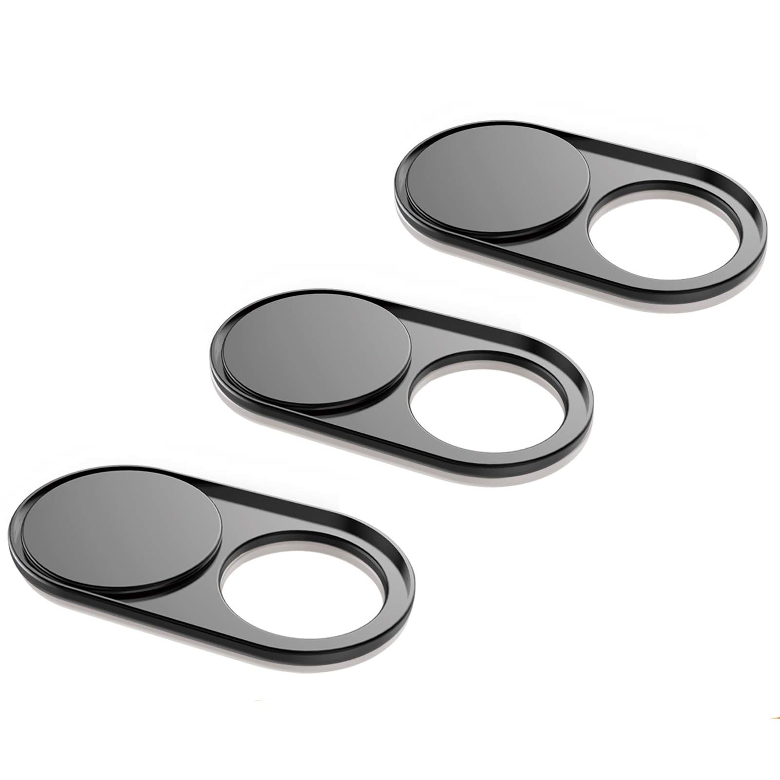 Webcam Cover Slide 0.027In Ultra Thin Metal Magnet Web Camera Cover For Macbook Pro Laptops Smartphone Mac Pc Tablets For Echo S