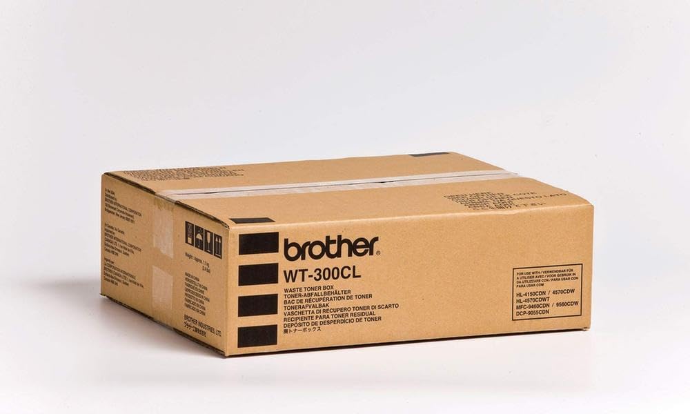Brother Wt300Cl Waste Toner Box - Retail Packaging,Black