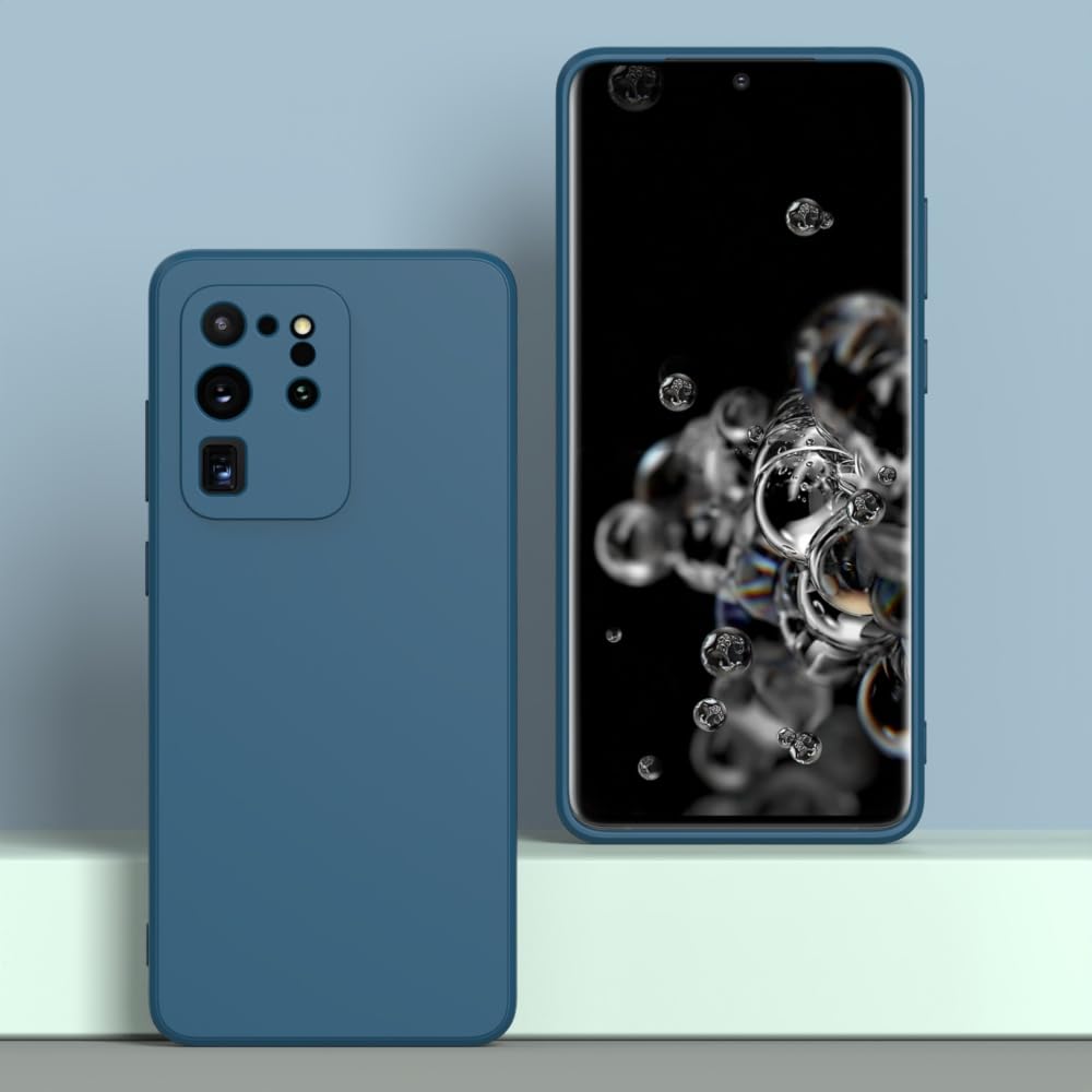 Wogroo For Samsung Galaxy S20 Ultra Case Dark Blue, Scratch Resistant With Soft Touch, Slim Thin Phone Cover For Samsung Galaxy