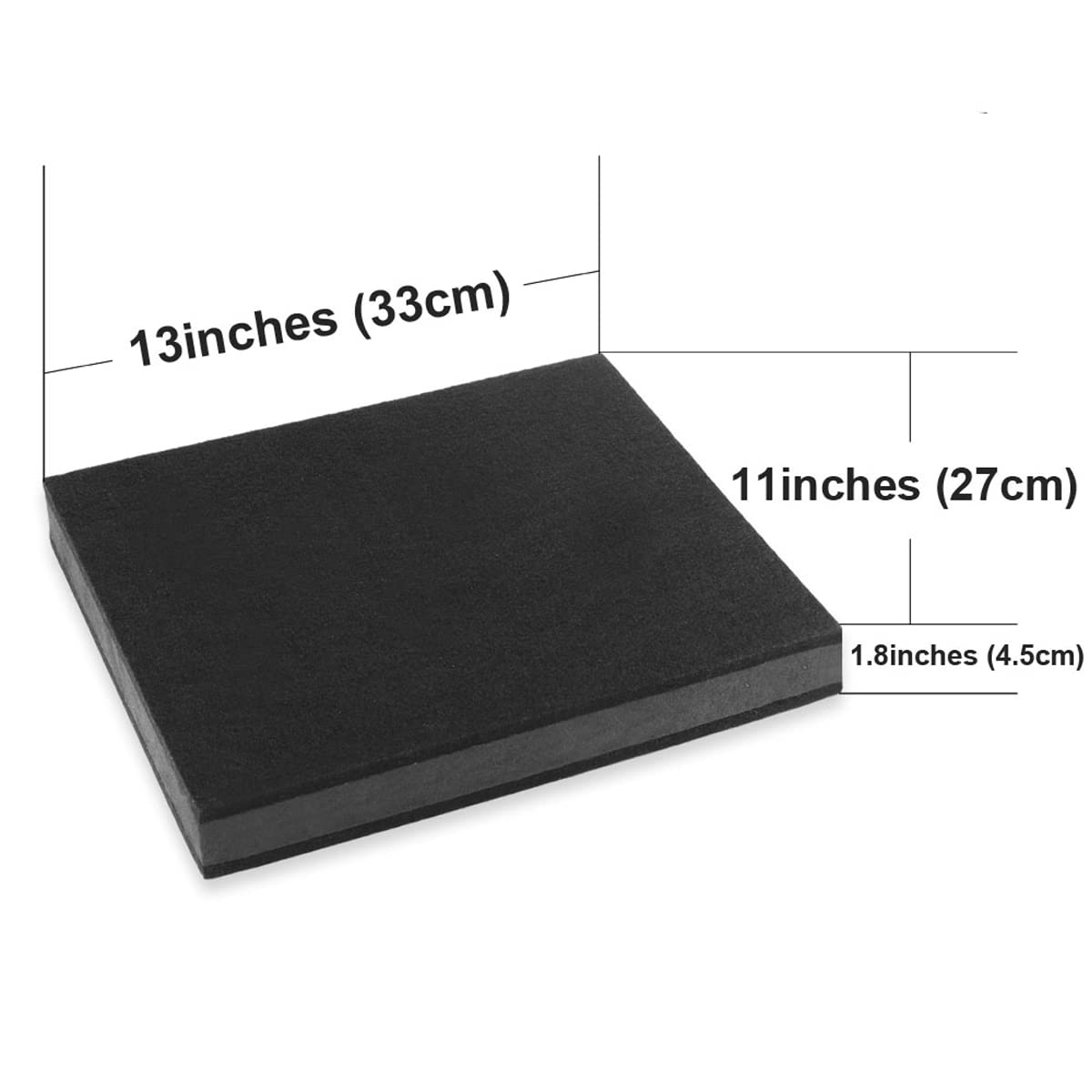 For 5''  8'' Studio Monitor Speaker Noise Isolation Pads 3 Layer Acoustic Stand Riser Foam Subwoofer Isolation Pad Audio Vibrati