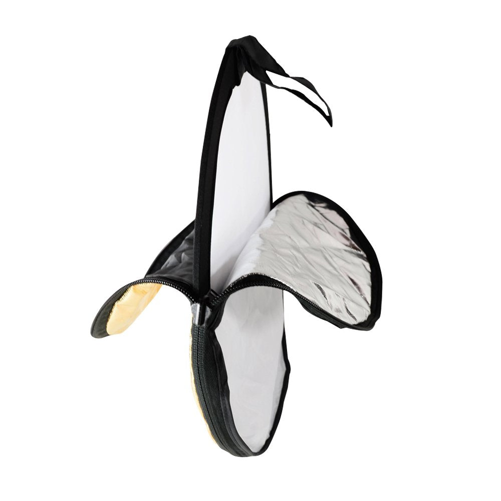 Phototrust 5 In1 Pocket Reflector Super Portable Tiny Reflector 12''/30Cm Collapsible Multi Disc Photography Light Reflector Dif