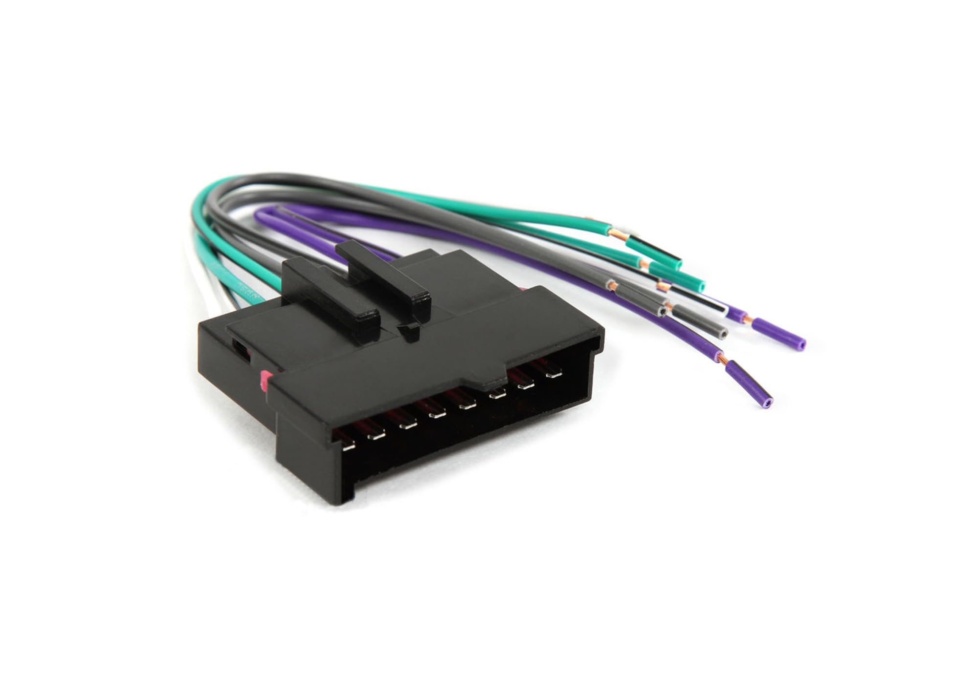 Scosche FD02B Stereo Wiring Harness Compatible with Select Non Amplified 1985 2004 Ford, Lincoln, Mazda, Mercury and Nissan Vehicles   Car Stereo Harness   Check Vehicle List in Images for Your Model