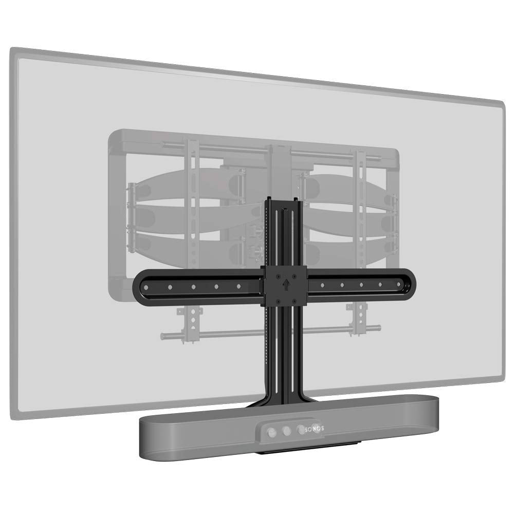 Sanus Soundbar Mount For Sonos Beam   Height Adjustable Up To 12'' & Designed To Work With Any Tv   Custom Fit To The Beam For O