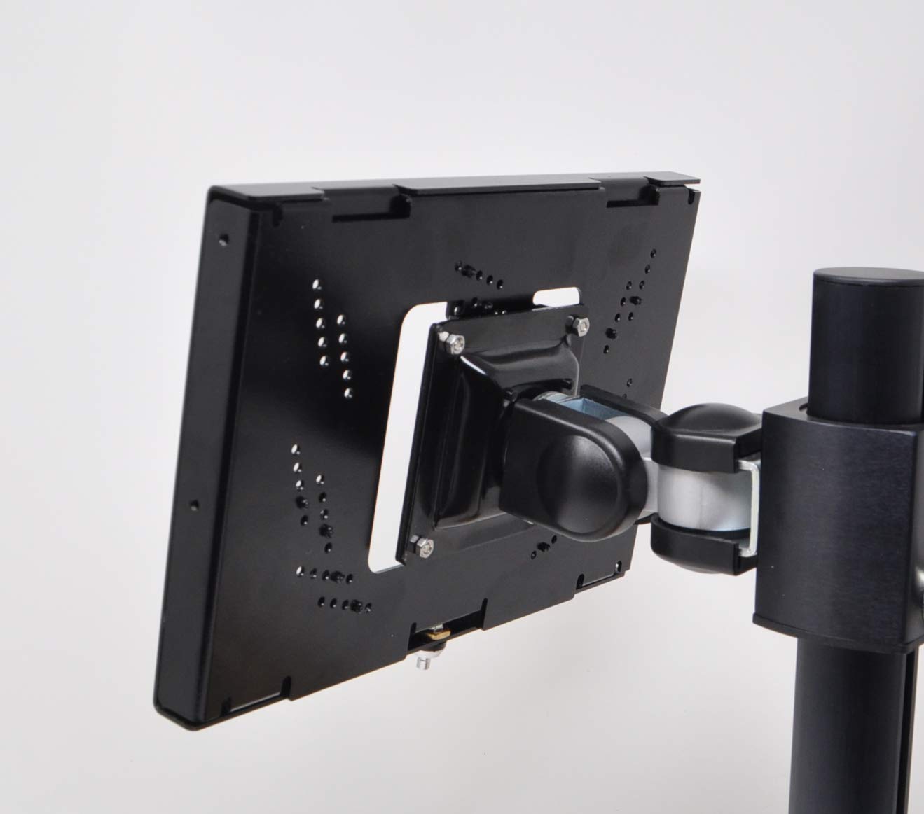 Tabcare Locking Security Metal Case For Ipad Mini Used As Kiosk, Pos, Store, Show Display (Black, Ipad Mini 1/2/3)