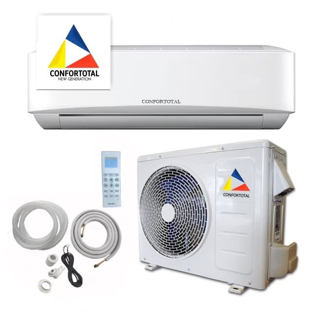 Confortotal 12000 Btu Mini Split Air Conditioner And Heat Pump 110V Ductless,1 Ton,With Wifi Compatible With Alexa