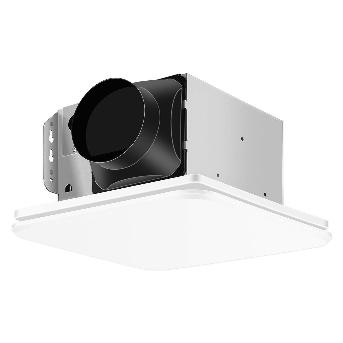 Joeaonz Bathroom Exhaust Fan 110Cfm With Hidden Grille Design, 1.0 Sones Urtra Quiet Ceiling Ventilation Fan System   Household