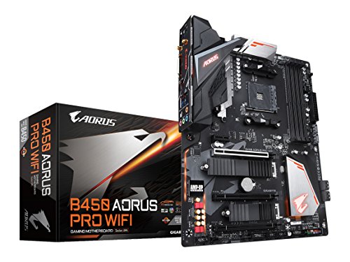Gigabyte B450 Aorus Pro Wi Fi (Amd Ryzen Am4/Atx/M.2 Thermal Guard With Onboard Wi Fi/Hdmi/Dvi/Usb 3.1 Gen 2/Ddr4/Motherboard)