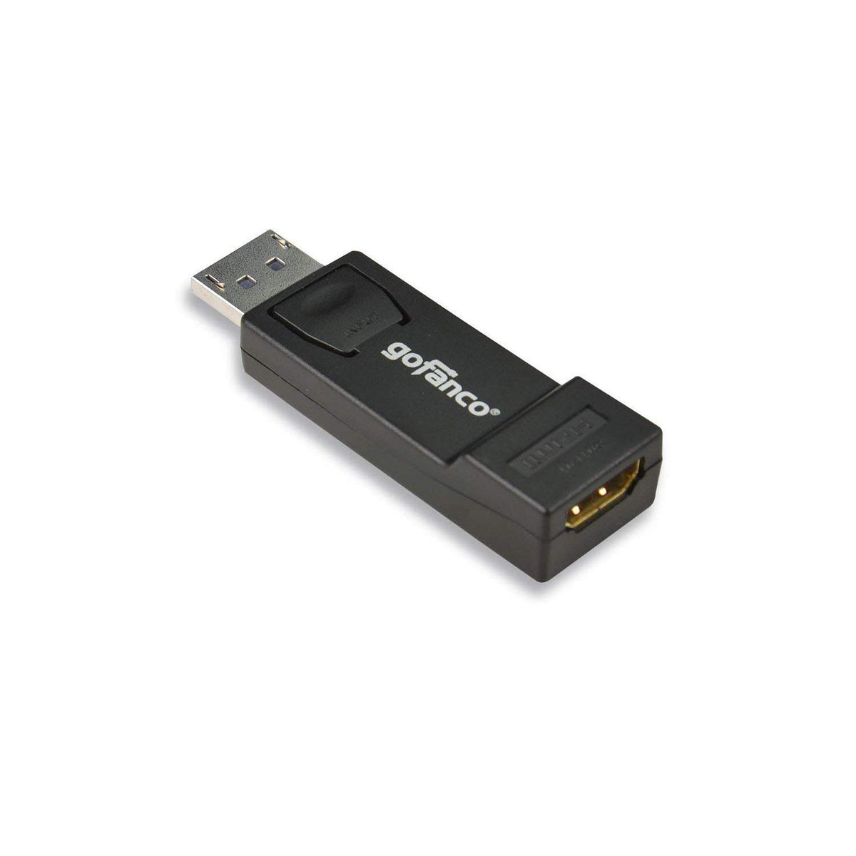Gofanco Displayport To Hdmi Adapter Converter Dongle 1080P   Male To Female Dp To Hdmi For Displayport Enabled Desktops And Lapt