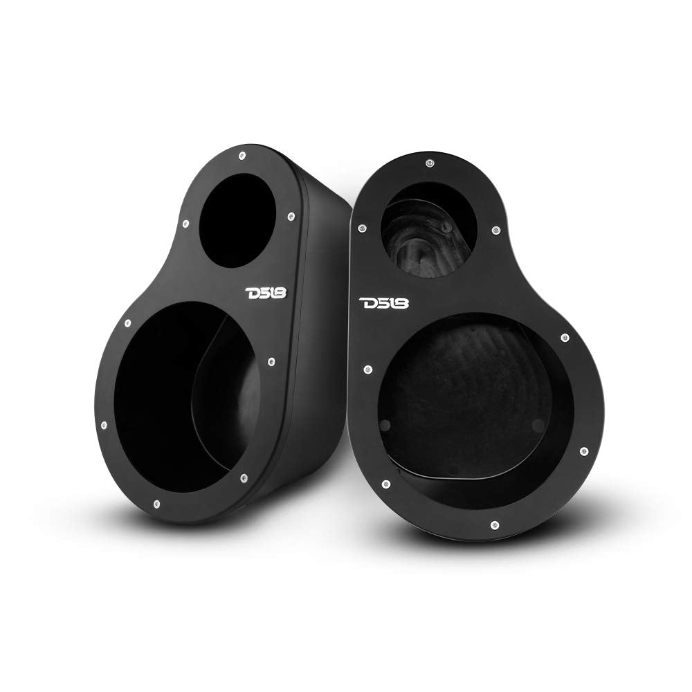 Ds18 Hydro En6P High Density Abs Universal Speaker Pods, 2 Way Pod 1 X 6.5 And 1 X 1.5 Tweeters   For All Elements Cars, Trucks,