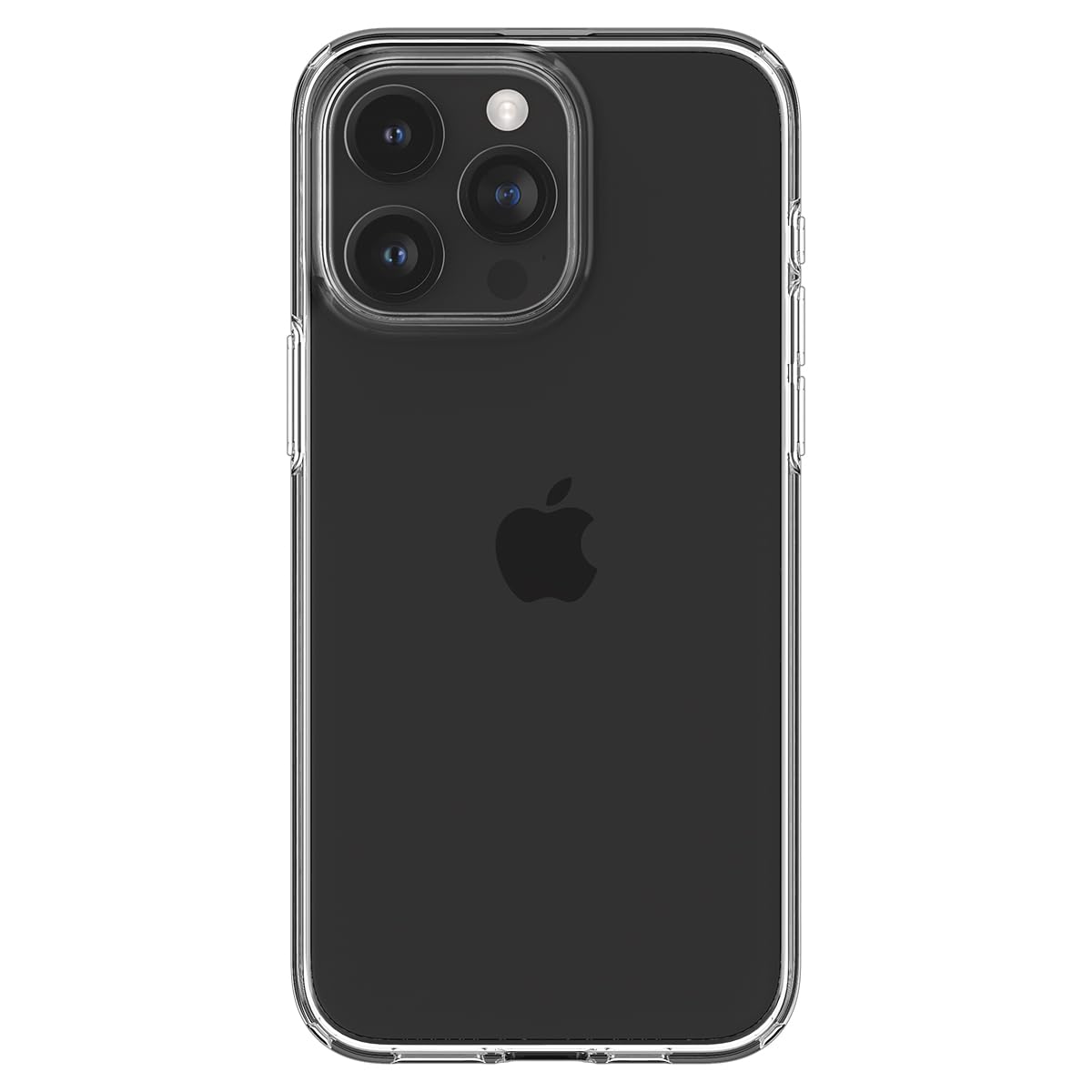 Spigen Liquid Crystal Designed For Iphone 15 Pro Case (2023) [Military-Grade Protection] - Crystal Clear
