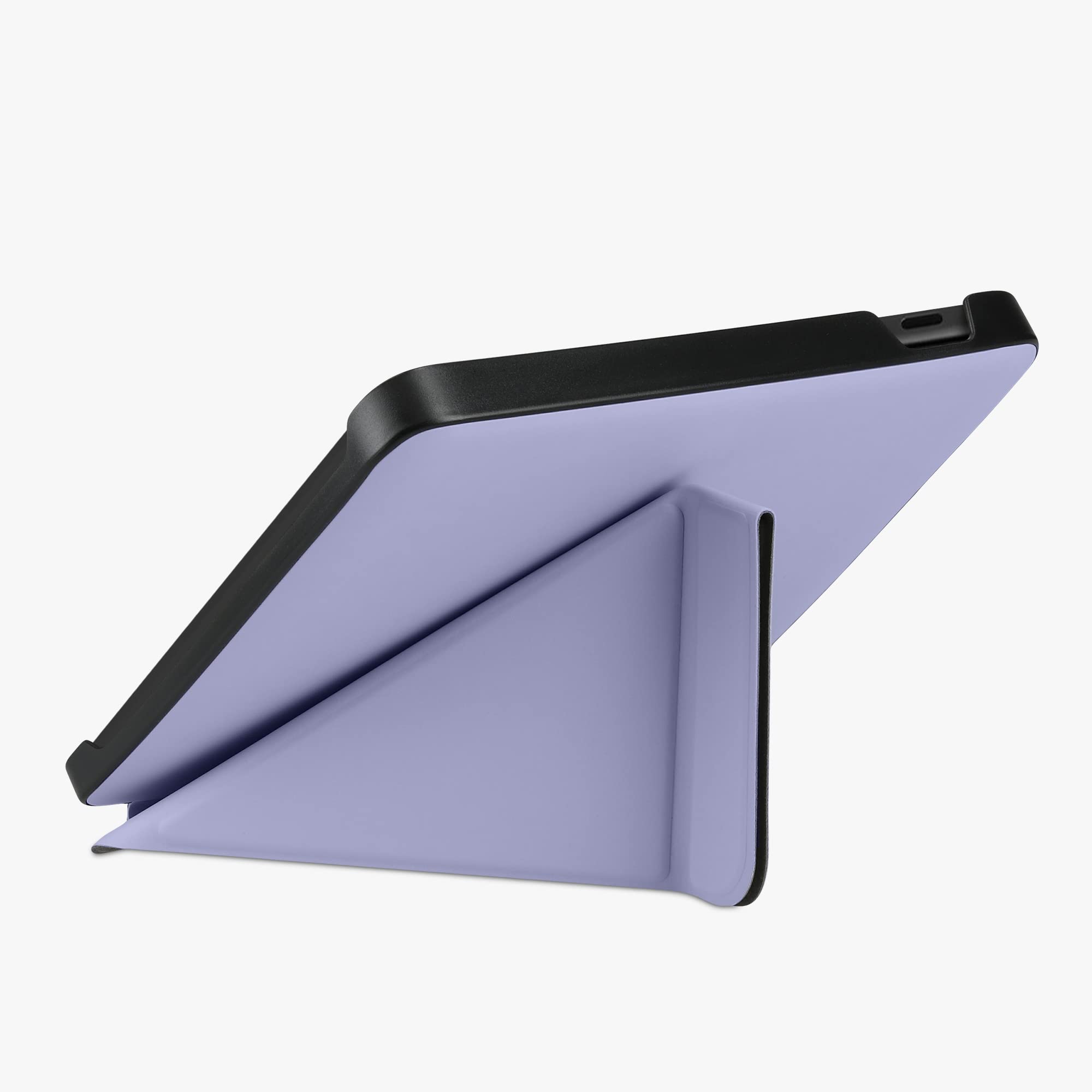 Kwmobile Origami Case Compatible With Kobo Libra 2 Case   Slim Pu Leather Cover With Stand   Lavender