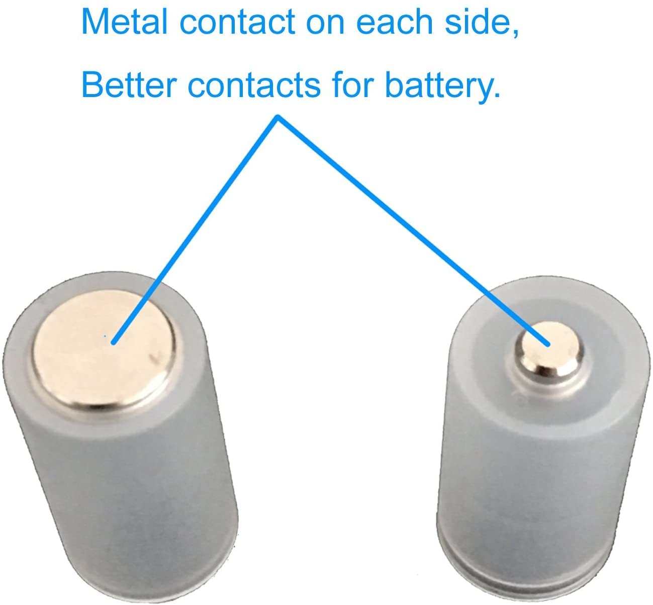 Lampvpath (Pack Of 40 Aaa To Aa Battery Adapter, Aaa To Aa Battery Converter Holder, Aaa To Aa Adapter For Battery Converter Aaa