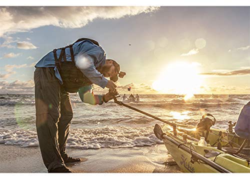 Railblaza Kayak Camera Boom Arm Mount Pole 600 R-Lock With Action Camera Adapter,WBEEAB00EF30Q4S