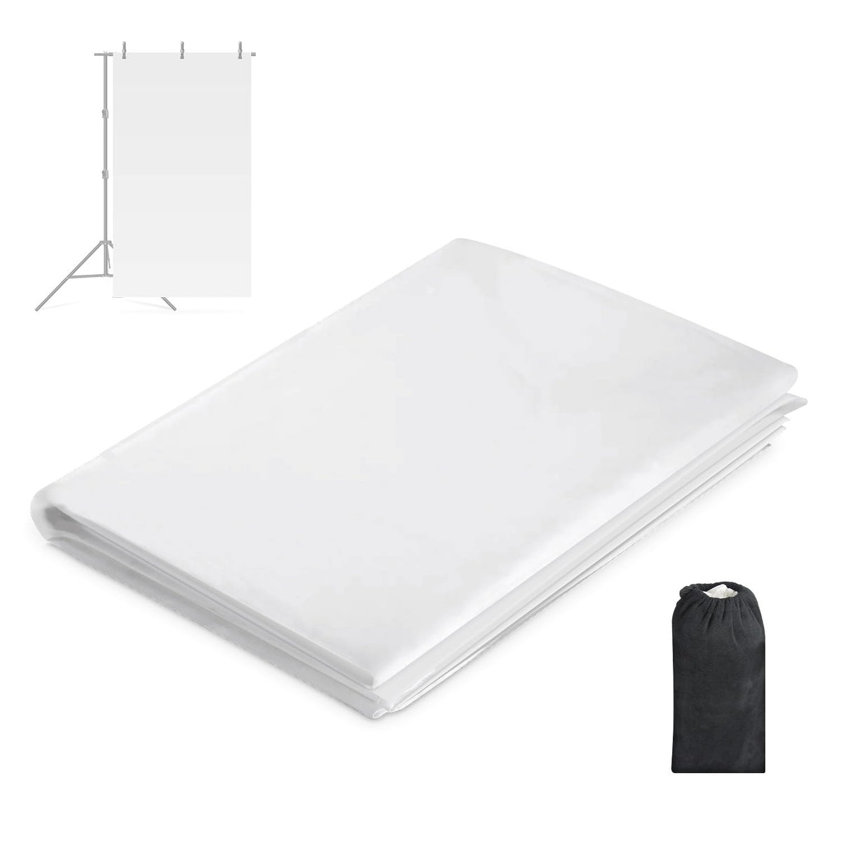 LimoStudio (Large) 20 x 5 ft / 6.1 x 1.52 m / 240 x 60 in Light Diffuser Soft Seamless White Diffusion Fabric DIY Softbox for Photo Studio, AGG2514