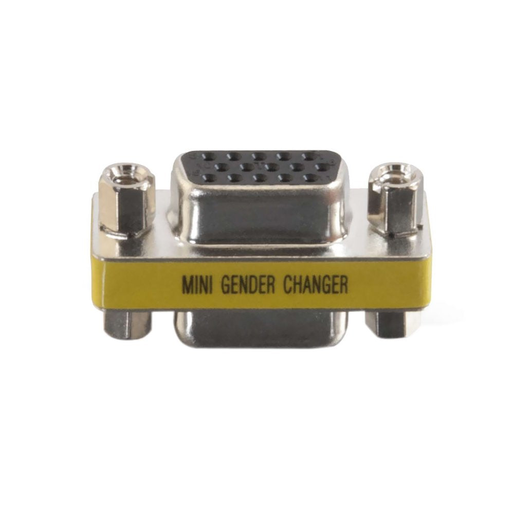 C2G/ Cables To Go 18962 Vga (Hd15) F/F Mini Gender Changer (Coupler)
