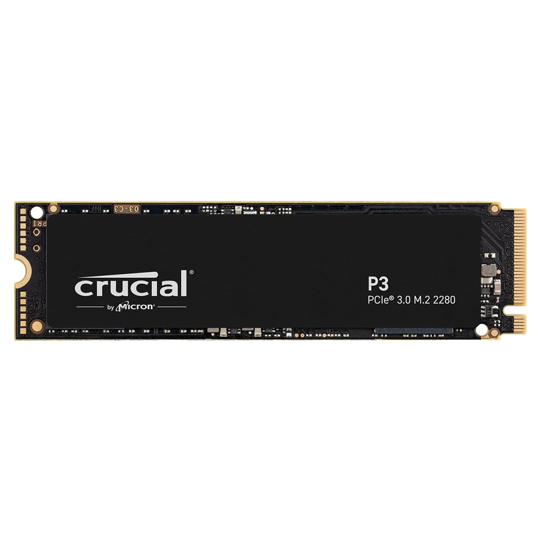 Crucial P3 4Tb Pcie Gen3 3D Nand Nvme M.2 Ssd Up To 3500Mbs   Ct4000P3Ssd8