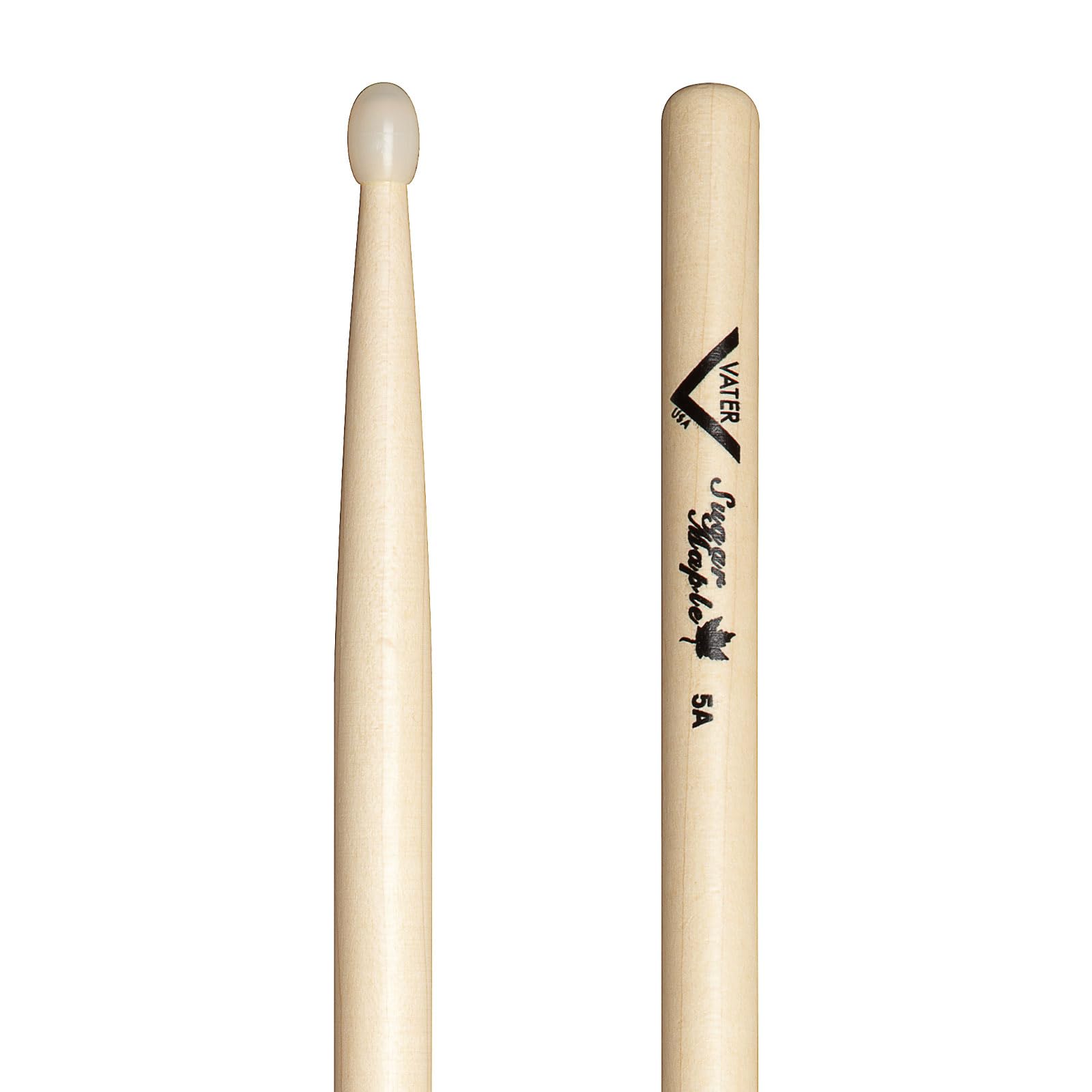 Vater VSM5AN Sugar Maple Series 5A Nylon Tip Drumsticks