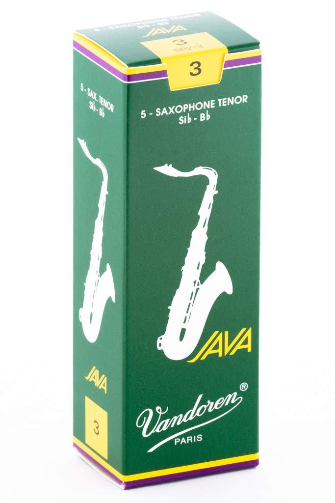 Vandoren Sr273 Tenor Sax Java Reeds Strength 3 Box Of 5