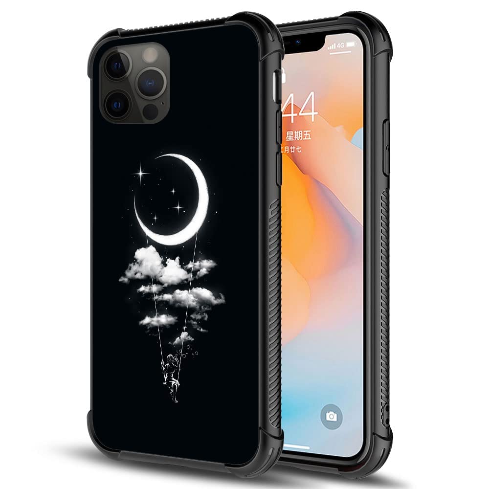 Daizag Compatible With Case For Iphone 13 Pro Max, Free Girl Under The Moon Iphone 13 Pro Max Cases For Man Woman, All Round Pro