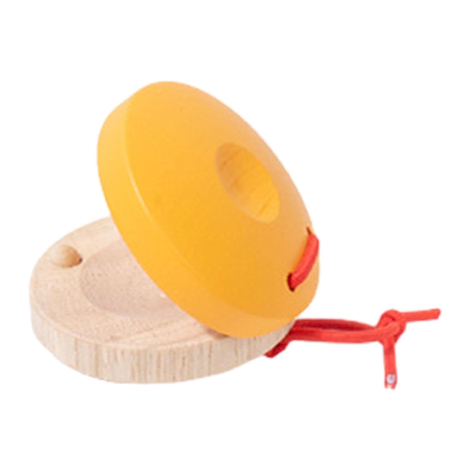SECRET DESIRE Wooden Finger Castanet Wooden Percussion Instrument for Festival Party Favor